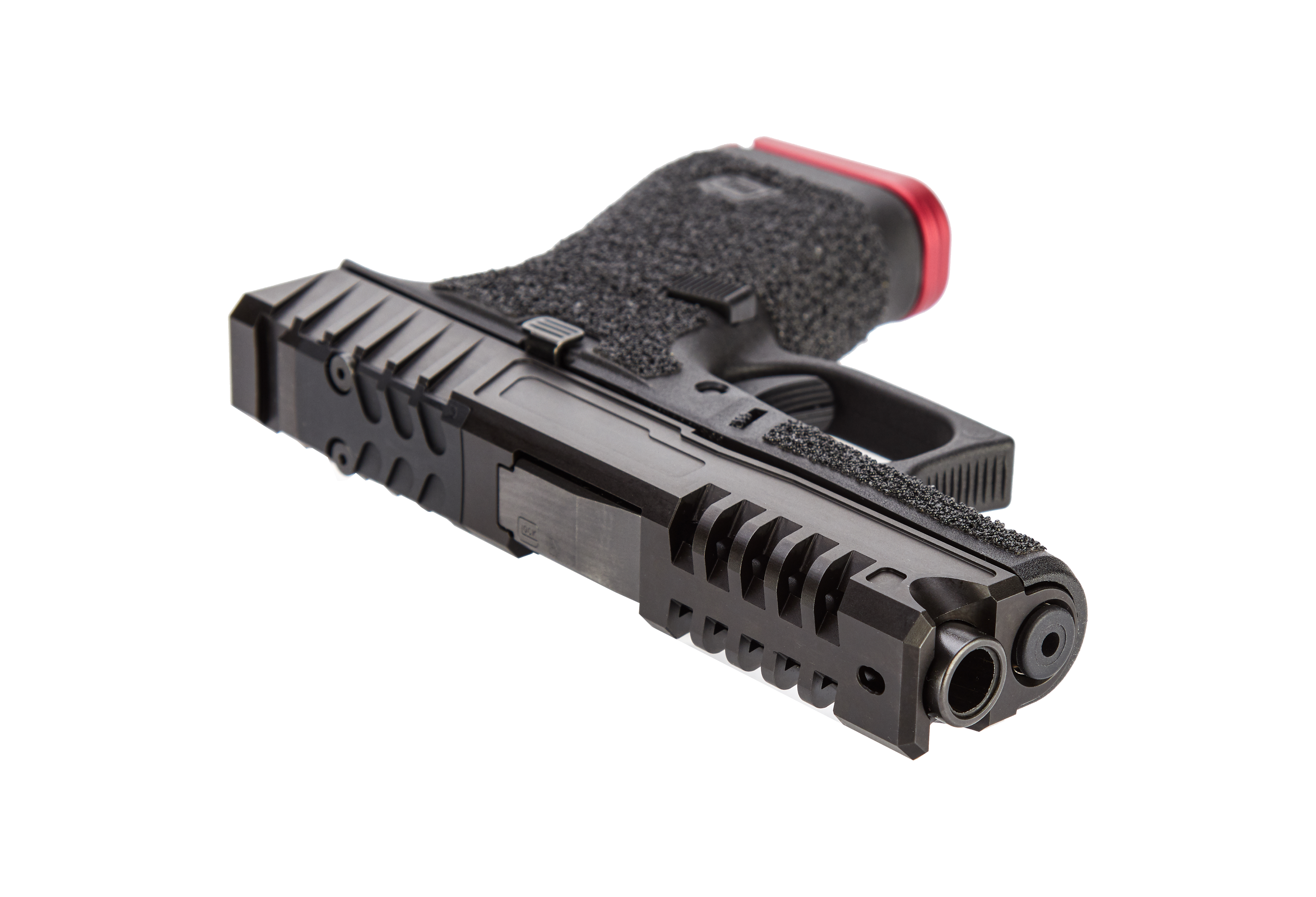 NDZ Glock 43 43X Slide Upgrade Stainless Steel RMSC Cut Serrations